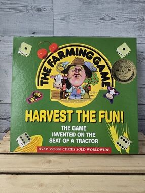 The Farming Game Weekend Farmer Company Farm Board Game Complete
